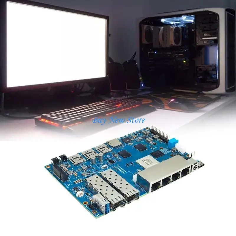 

20CE Powerful Router Board Mainboard For Banana BPI-R4 Adopts MT7988A Main Control