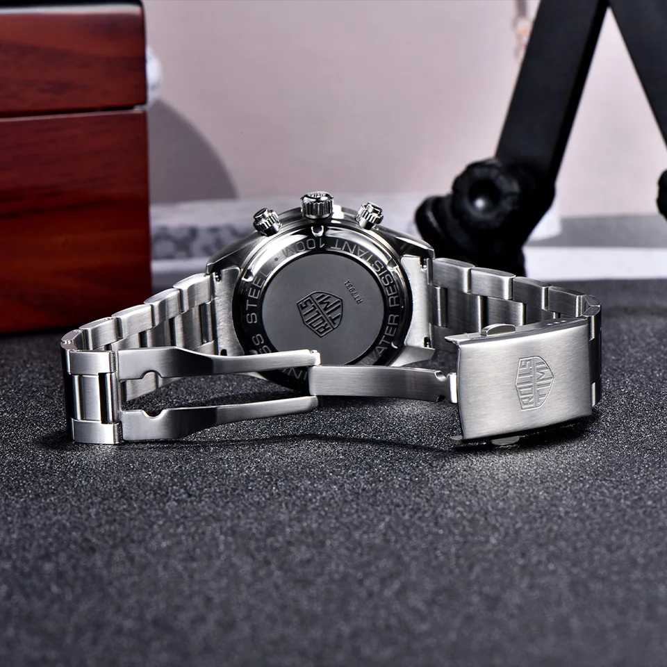 2026 new RollsTimi retro Vk63 Movt chronograph men's business
