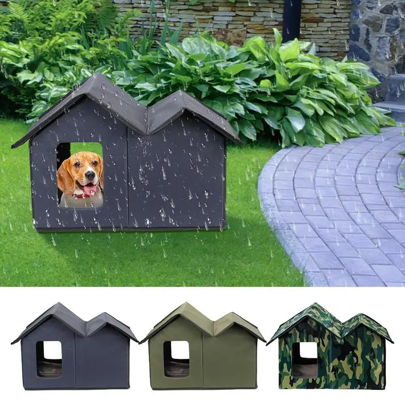 

Waterproof Cat House Winter Warm Cat Bed Weatherproof Cat Houses For Outdoor Cats Cats Sleeping Cave Dog Shelter Pet Supplies