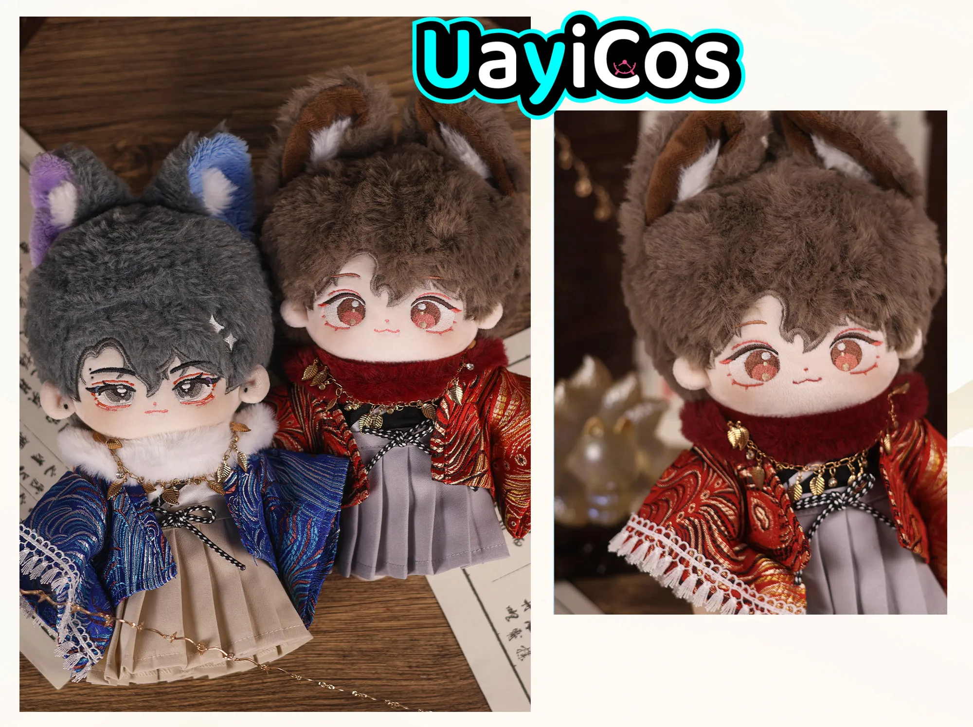 

20cm Doll Clothes Kimono Gorgeous Scarf Fashion Clothing Costume Suit Socks Doll Accessories Anime Game Toy Kids Cosplay