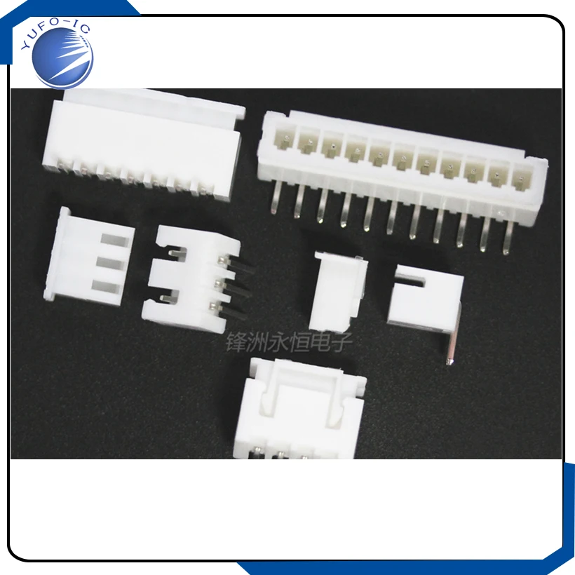 50 Set/LOT XH2.54  2 3 4 5 6 7 8 9 10 11 12 Stright PIN connector 2.54MM XH2.54-2P-3P-4P-5P-6P-7P-8P-9P-10P-11P-12P Terminal