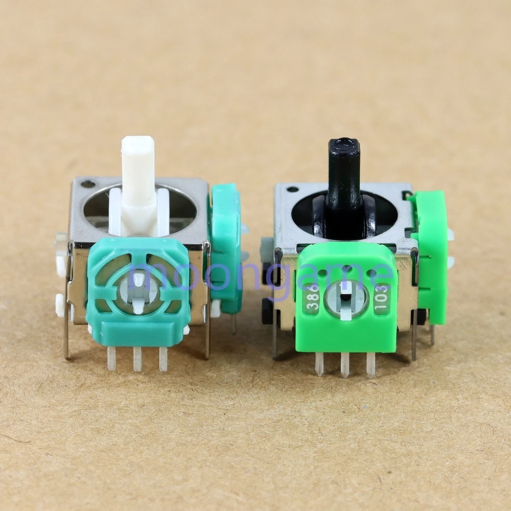 60 قطعة من القبضات التناظرية ثلاثية الأبعاد عصا التحكم وحدة الروك لوحدة تحكم NGC