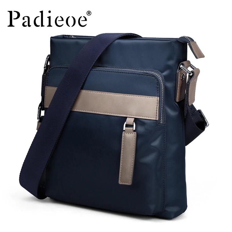 Padieoe Messenger Bag Nylon Casual Shoulder Bag for Male High Quality Business Travel Crossbody Bag Famous Brand Men Handbag