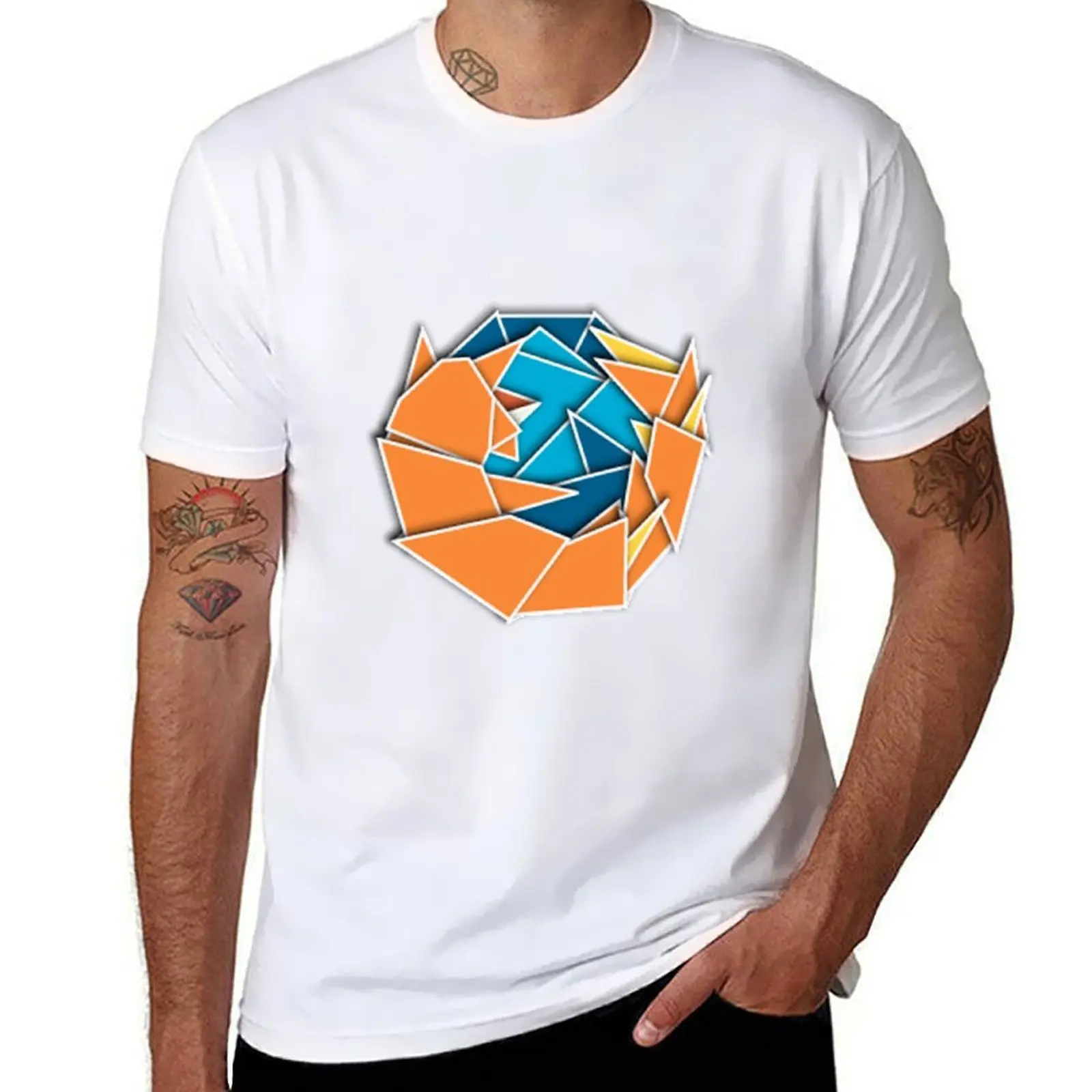 

paper Firefox T-Shirt Comfortable Work Wear Tee