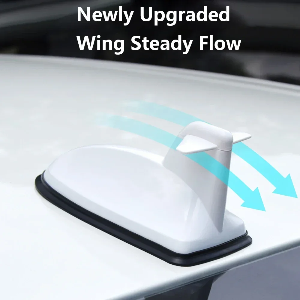 1pcs Universal ABS Shark Fin Car Antenna - Stylish Roof-Mounted Aerials for Enhanced Radio Signal Reception