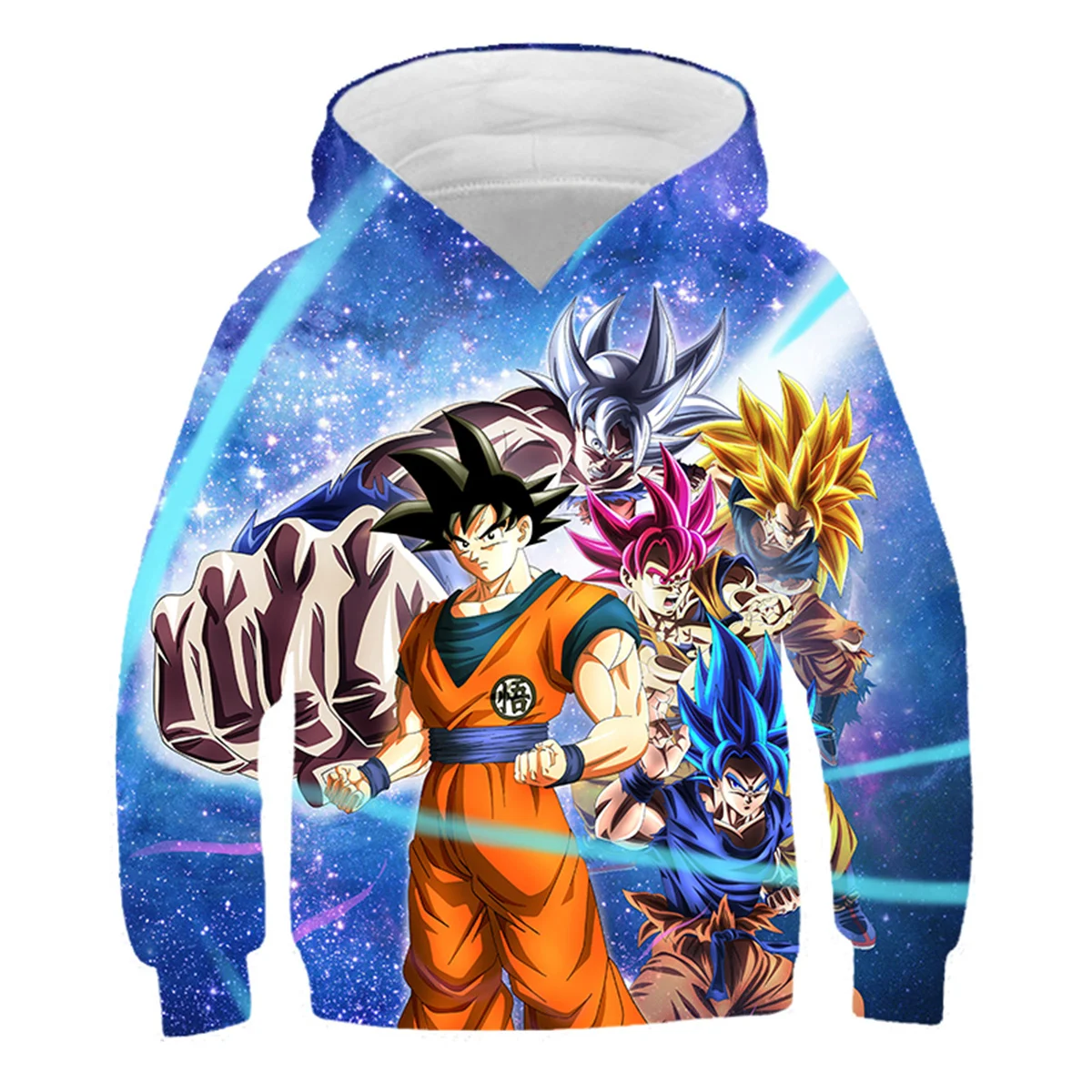 

Anime Dragon Ball Z Sweatshirt Kids Hoodies Anime Clothes Goku Hoodie Boys Girls Sweatshirt Child Tracksuit Clothing