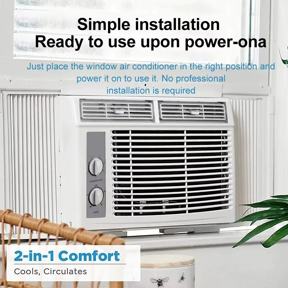 Best Sale 5000 BTU Cheap Windows Smart Air Conditioning with Remote Control