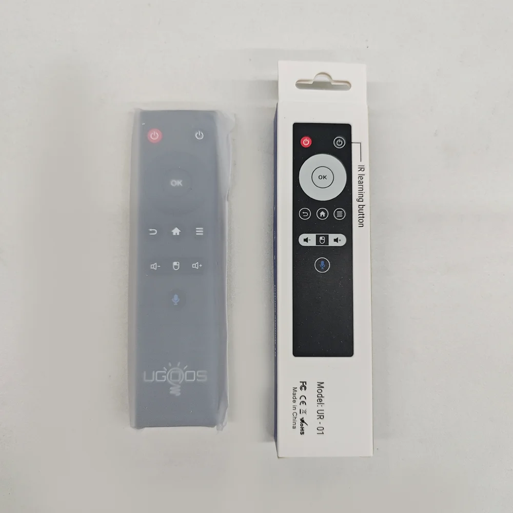 Original UGOOS BT Voice Remote Control Replacement For Ugoos AM6B PLUS AM6 PLUS X4Q Pro Extra TOX1 TOX3 TOX4 Android TV Box
