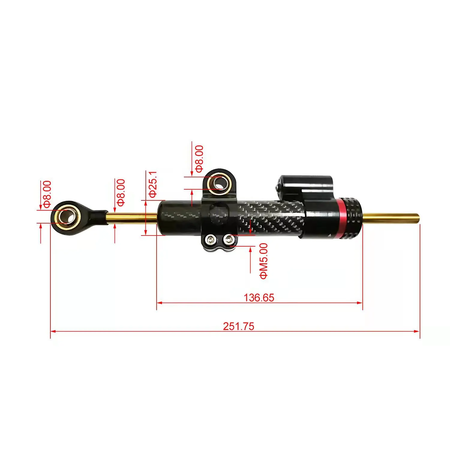 2023 Factory Direct Supply Universal Accessories Motorcycle Electric scooter Steering Damper