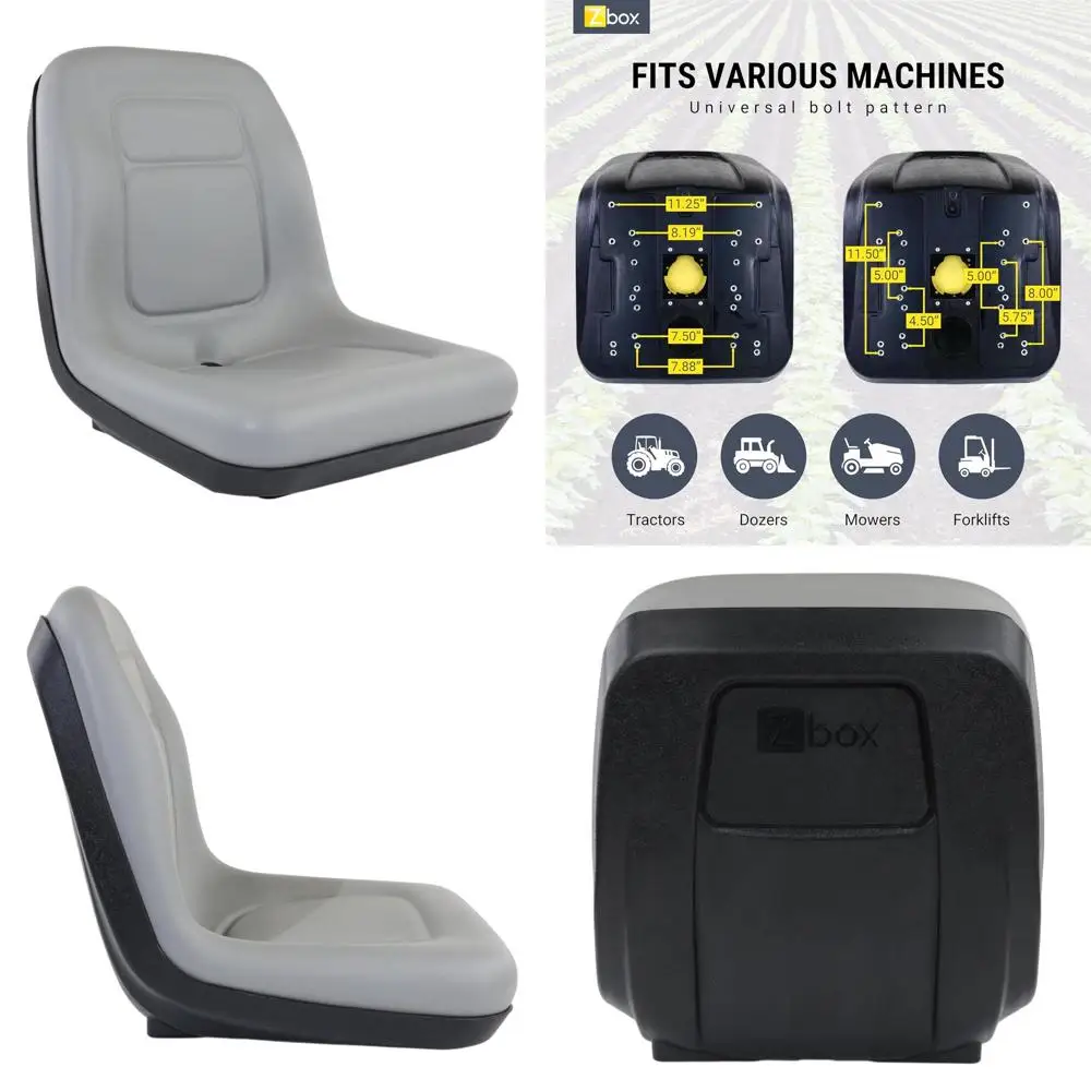 

Riding Mower Replacement Seat for TimeCutter Models - Fits 106-6672, 112-2923, 119-8829