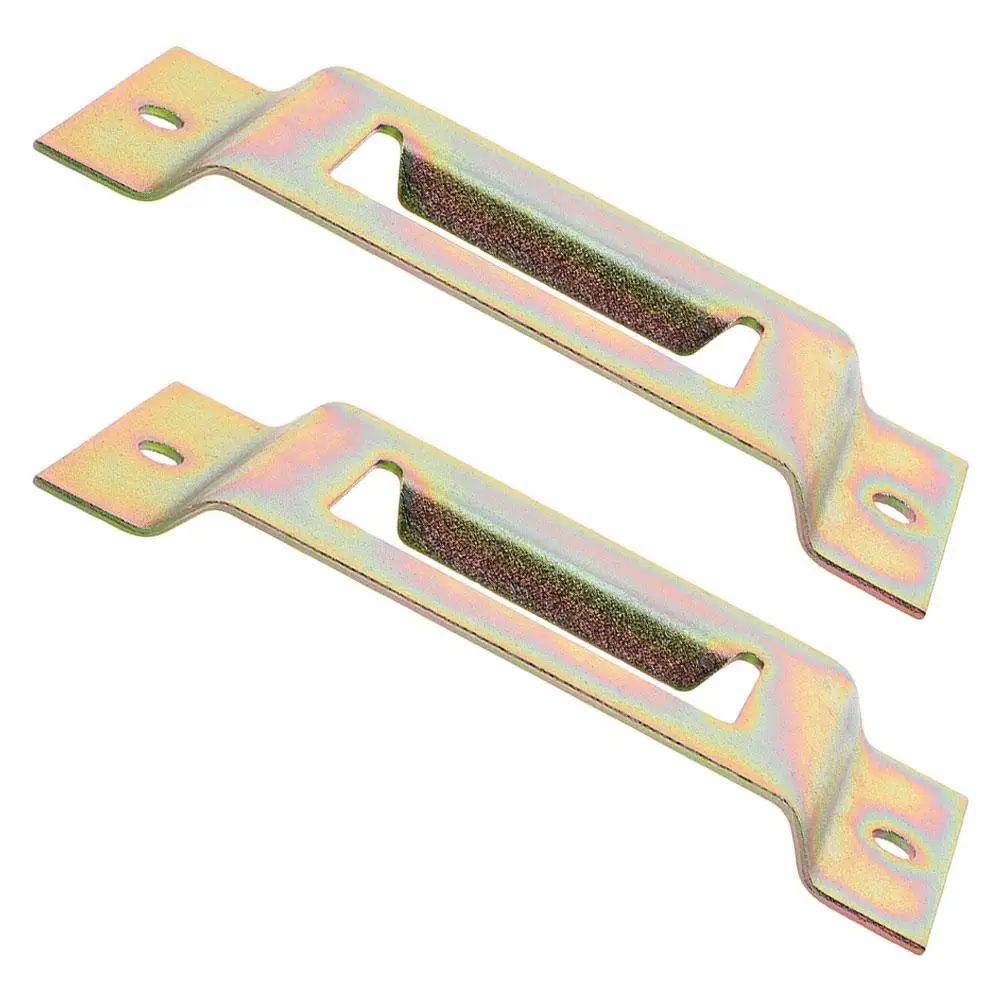 

2pcs Etrack Tie Down Rails Galvanized Durable Secure Cargo Fastening Truck Trailer Accessories Slot Hooks Metal Hardware