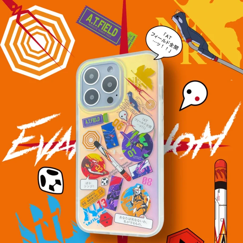 

Animation EVA peripheral streamer colorful suitable for iPhone mobile phone case laser anti-fall second phone mobile phone case