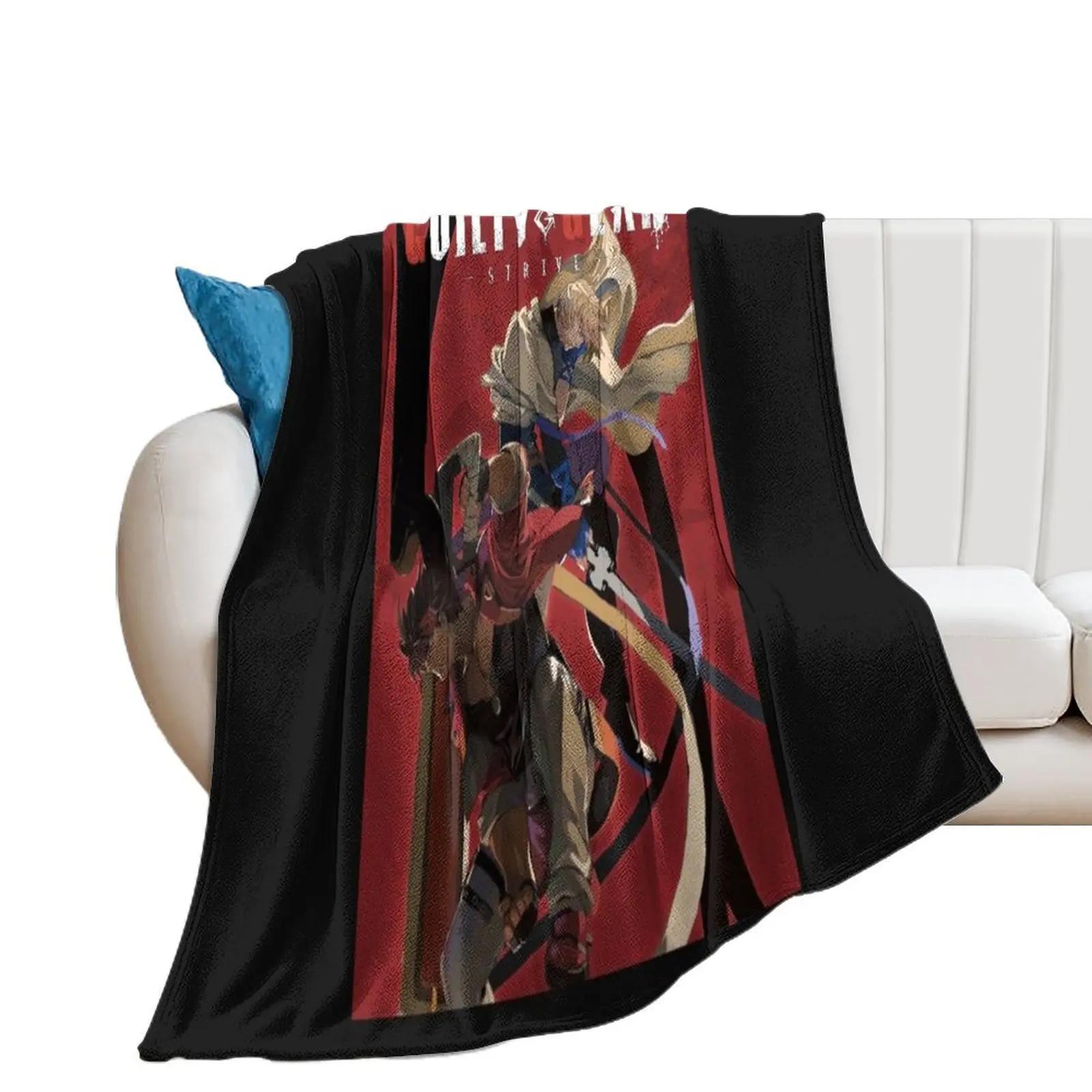 

Guilty Gear Strive Throw Blanket Camping Soft Beds Designers Decorative Sofa Blankets