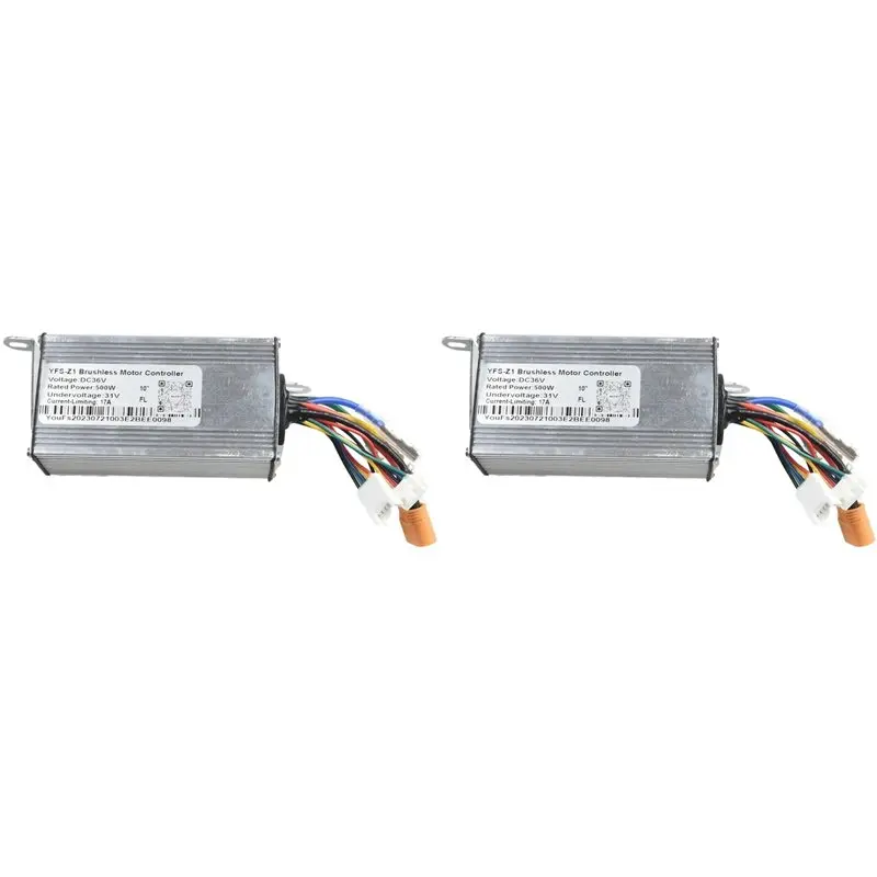 

2X 500W 36V 17A Accelerator Scooter Controller For 10 Inch Scooters Outdoor Sports Electric Scooter Sporting Goods-AT20