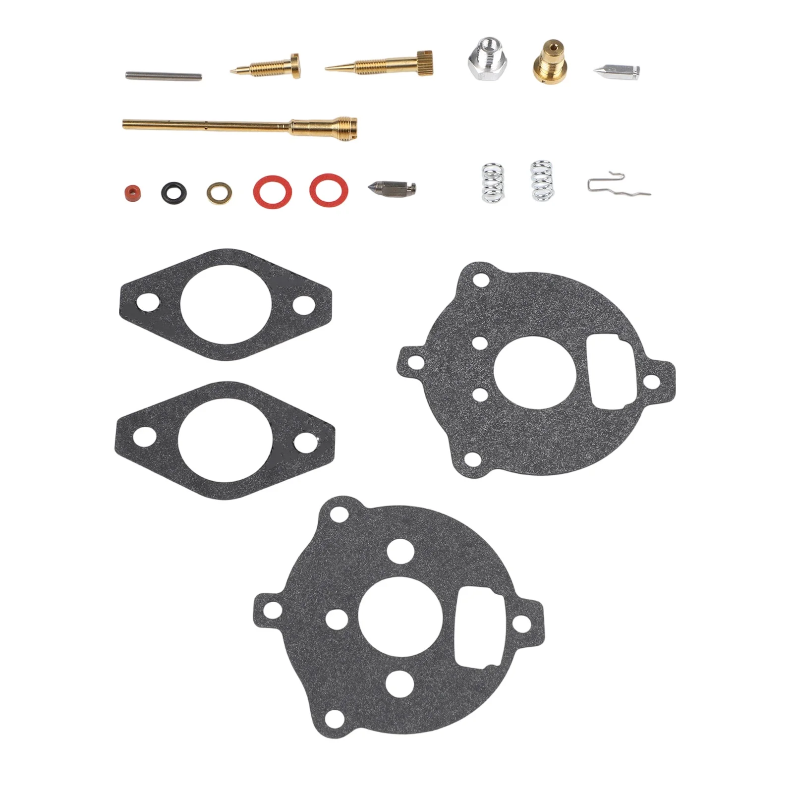 Carburetor Gasket and Diaphragm Kit with 19 Parts for Models 394693 291763 398235 295938 to Enhance Combustion Stability