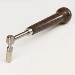 Ball handle chicken wing wood piano titanium alloy tuning wrench