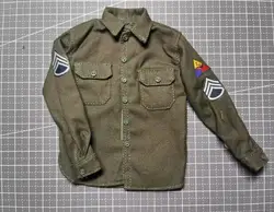 FP009 1/6th Shirt Model for 12'' US 2nd Armored Division Staff Sergeant Sherman