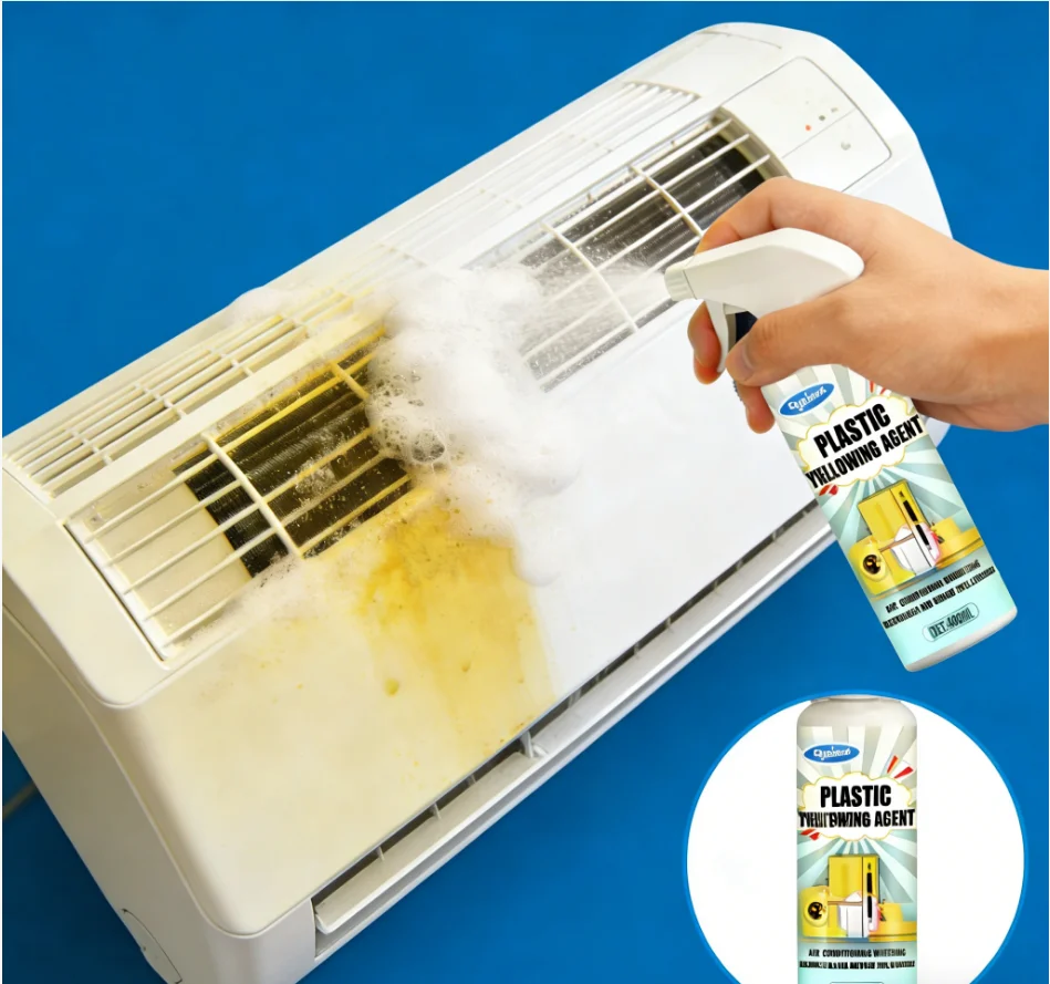 

Effective Whitening Formula Spray, Safely Cleans Car Headlights, AC Vents & Toilet Surfaces, Leaves No Marks