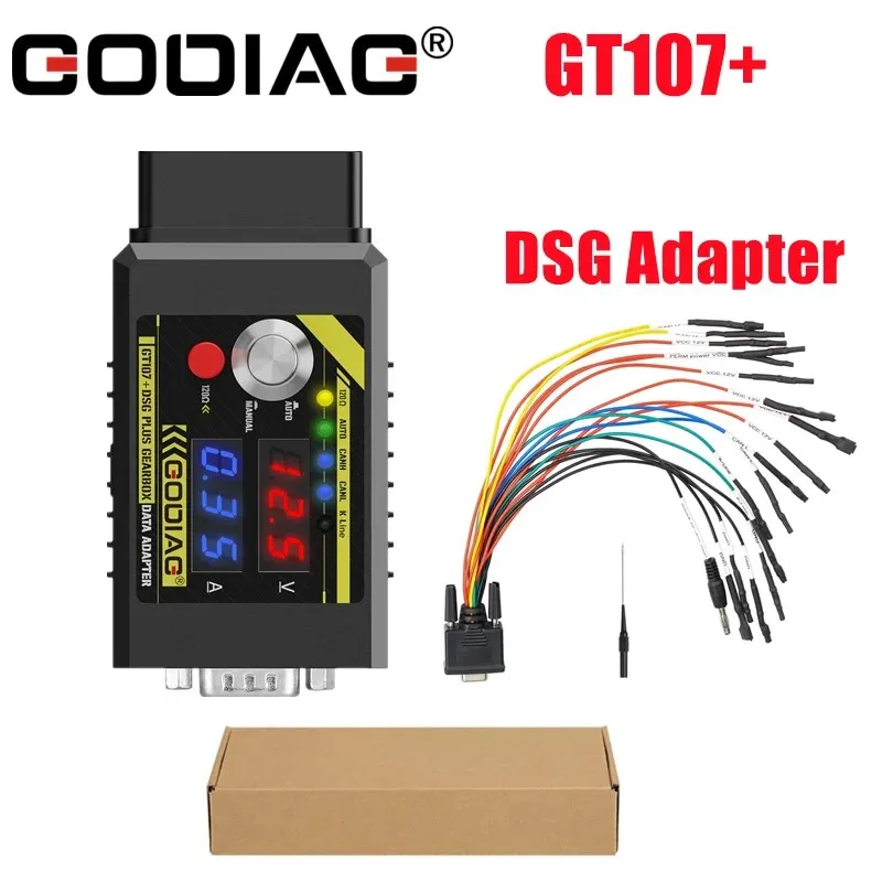 GODIAG GT107+ GT107 Plus ECU Prog Adapter and DSG Gearbox Universal Jumper For Benz/BMW DQ250 DQ200 VL381 VL300 DQ500 DL501