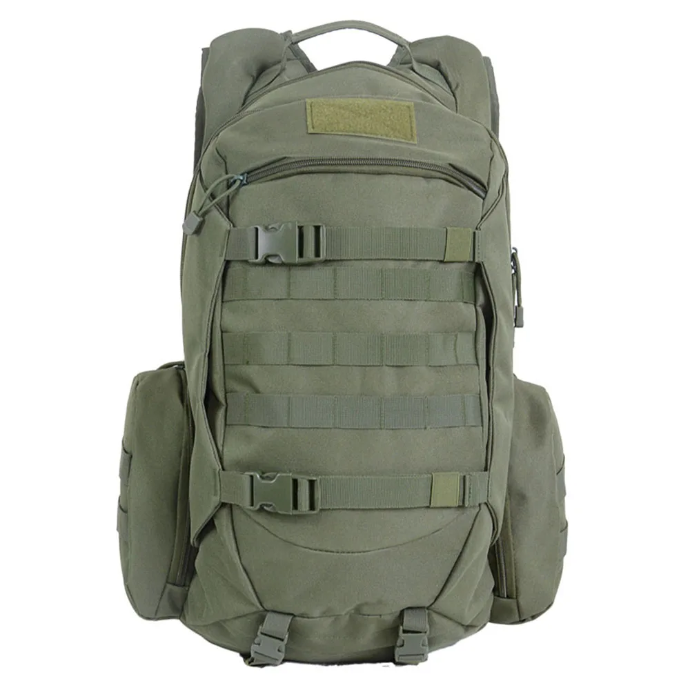 حقيبة ظهر جديدة للتخييم والمشي لمسافات طويلة في الهواء الطلق سعة 45 لترًا حقيبة ظهر تكتيكية مموهة للرجال