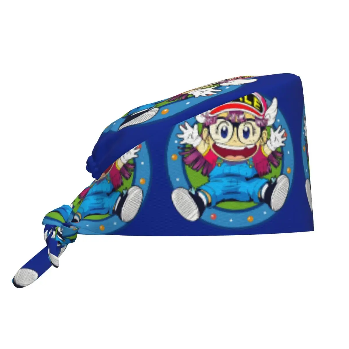 Gorro Quirúrgico Personalizado Dr. S-Slump Arale Norimaki para Personal Médico, Gorro de Enfermería para Hombres y Mujeres, Gorro Quirúrgico de Manga