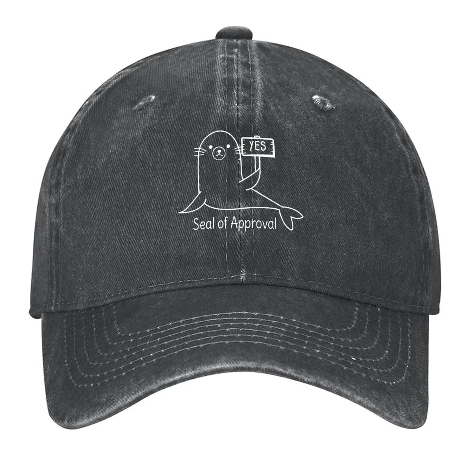 

Yes Seal of Approval Baseball Cap fun hats Beach Wild Ball Hat Golf Wear Women Men's