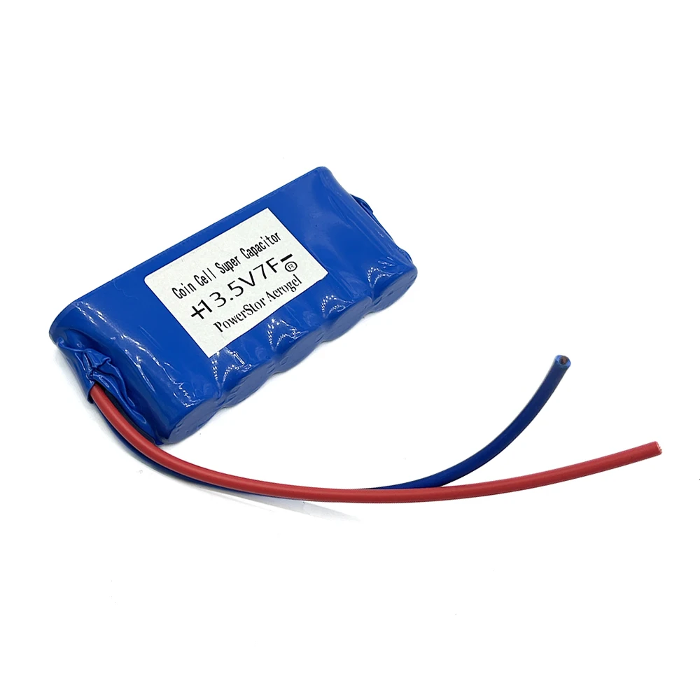 1 Juego de módulo rectificador de automóvil PowerStor Aerogel 13.5V7F 2.7V35F 5 uds conexión banco pequeño para fuente de alimentación de respaldo