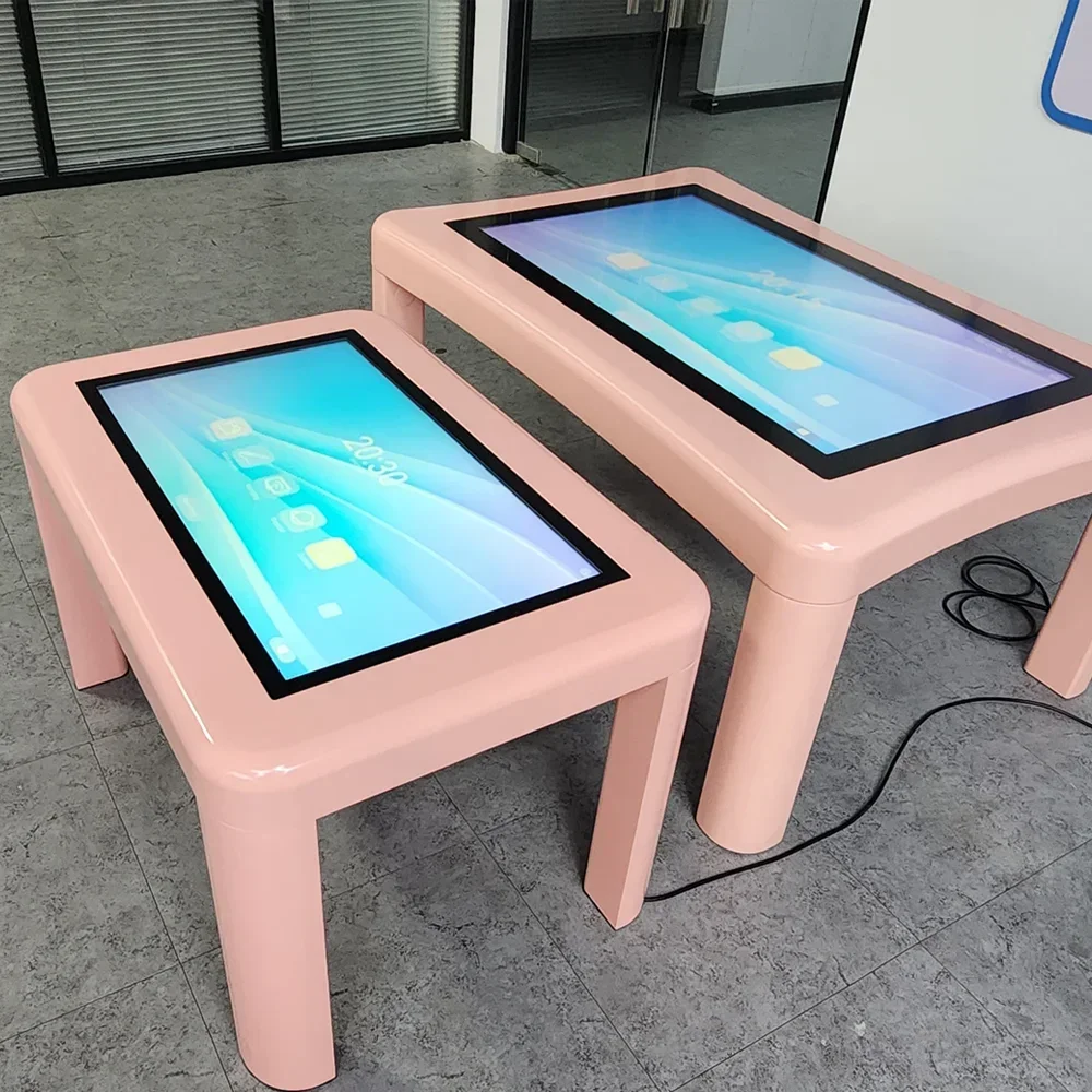 Poling Android 32 43 55 Inch all in one touch screen coffee table Game Touch Screen Table For Kid