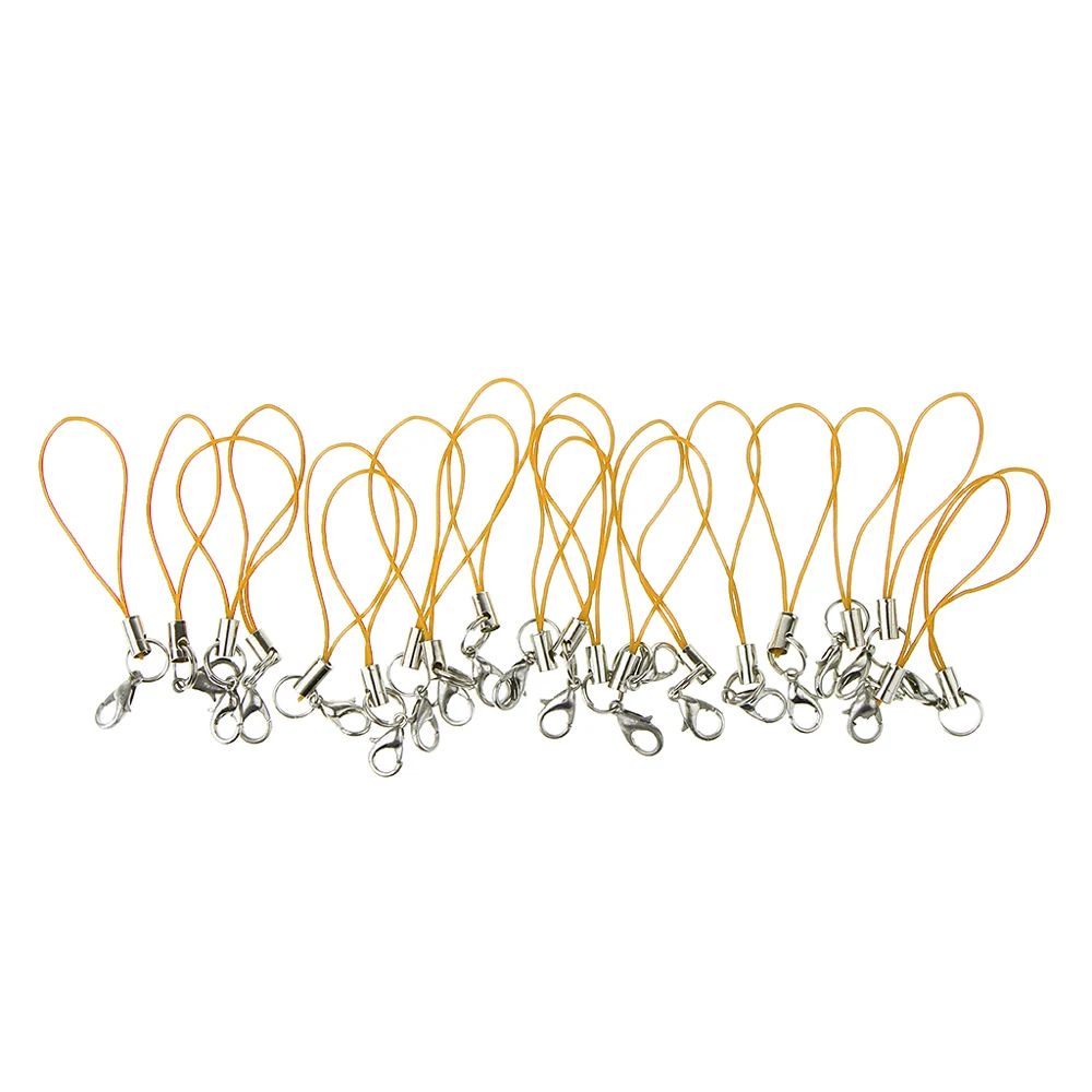

for Women Jewelry Accessories Pendant Lobster Clasp Key Chain Key Ring Jewelry Making Mobile Phone Mobile Phone Strap Hang Rope