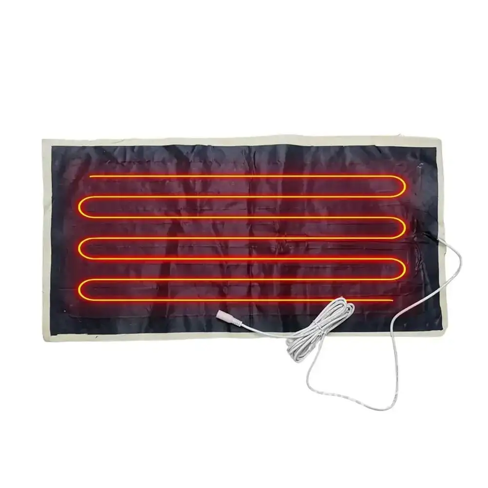 

12V Folding Heating Film Warm Heated Sheet For Seat Pad Cushion Pet Warm Bed Mat Electric Heating Pad Seat Cushion Heater