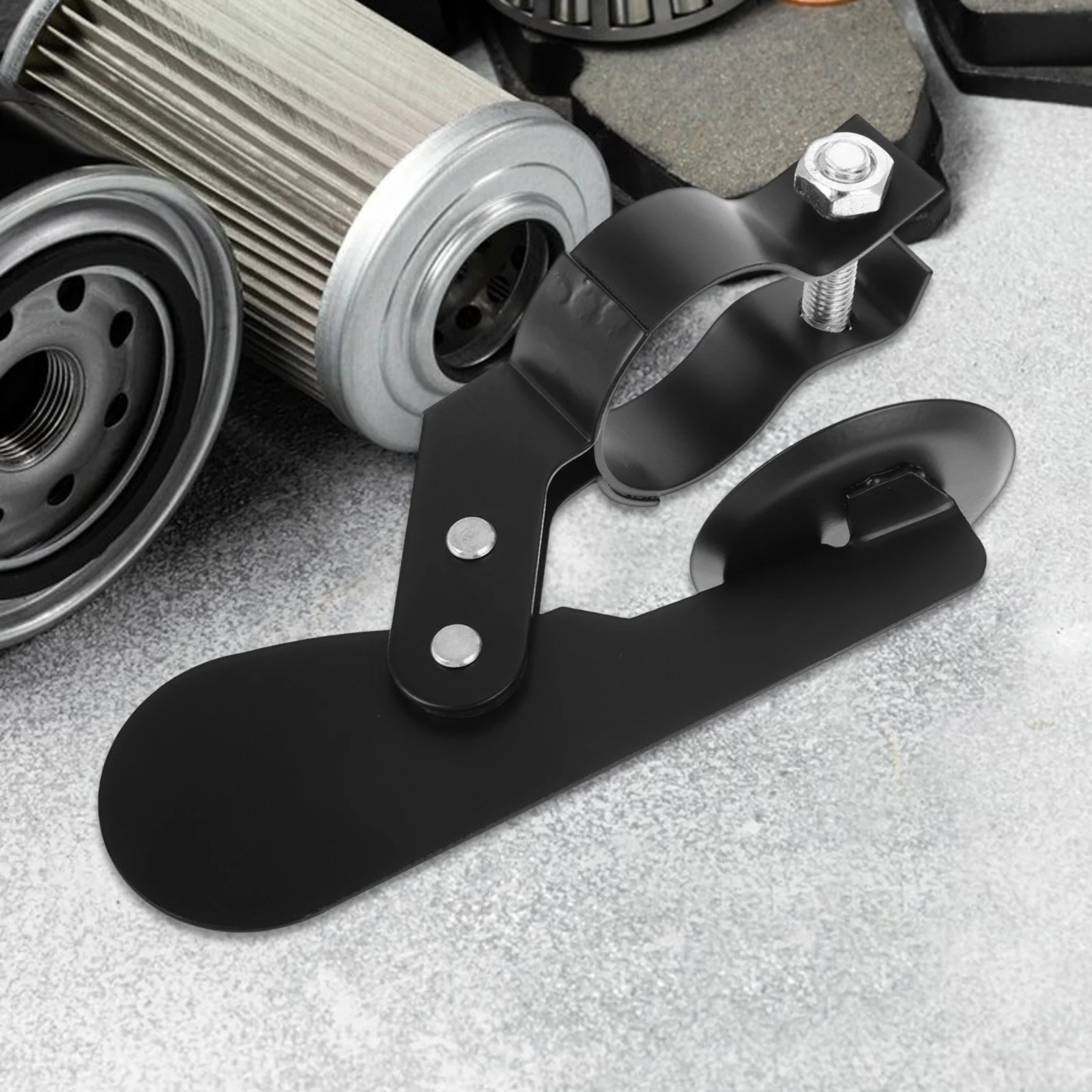 

Steel Exhaust Rain Cap Generator Long Handle Protective Lid Replacement Outdoor Exhaust Pipe Cover Universal Fit