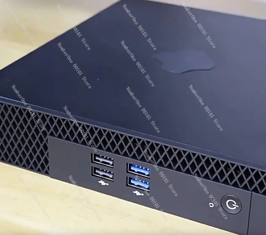 Silent Mini PC Computer, Micro Host for Home Office Education Student, HD Multi-Screen Industrial Control Terminal