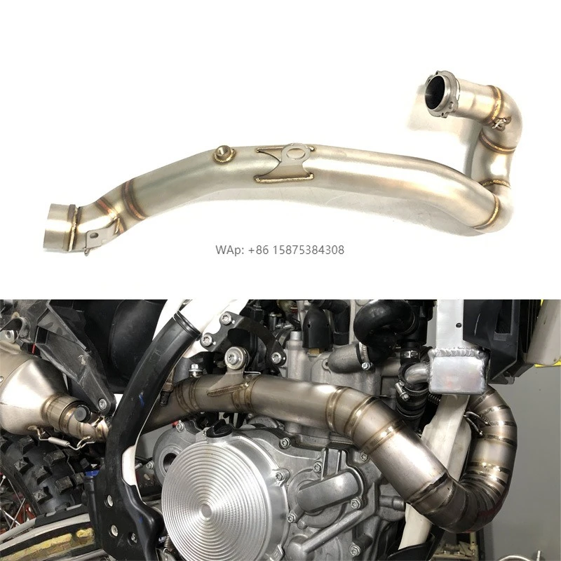 

For 450 EXC-F Exhaust Pipe 250 500 350EXC-F Exhaust Pipe 2017 2018 2019 Motorcycle Full Exhaust System