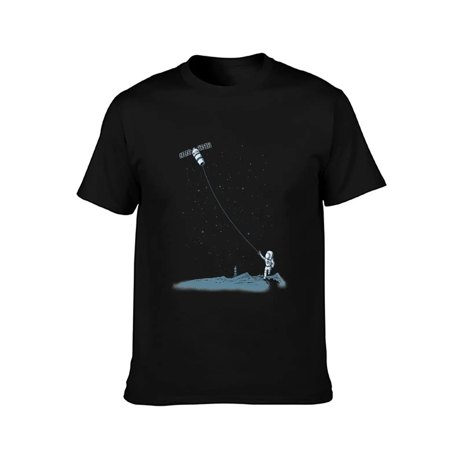 Satellite Kite T-Shirt Holiday All Match T-Shirt