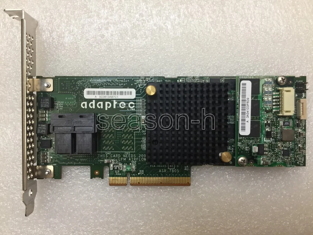 Controller card for Adaptec ASR-7805 8-Port 6Gbs 1G SAS SATA PCI-E 3.0