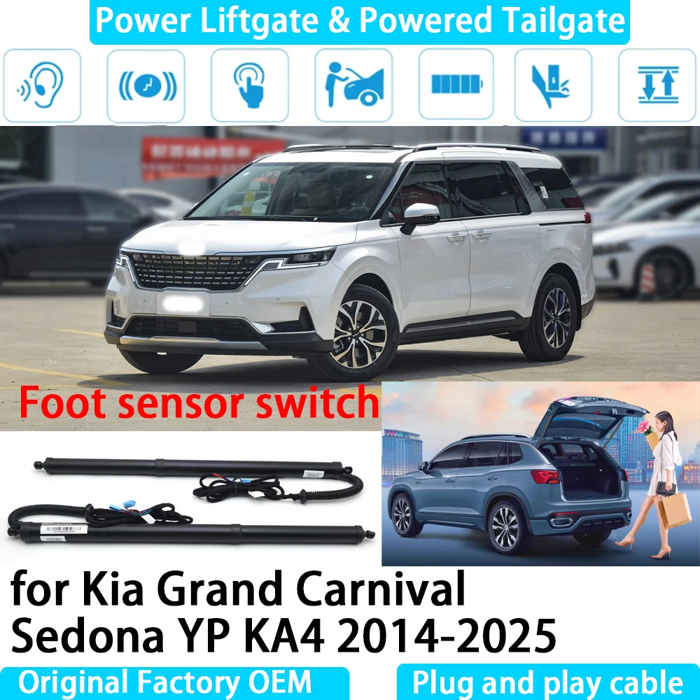 

for Hyundai Kona Kauai OS SX2 2017-2026 Automatic Electric Power Liftgate Powered Tailgate Strut Tail Gate Lift System