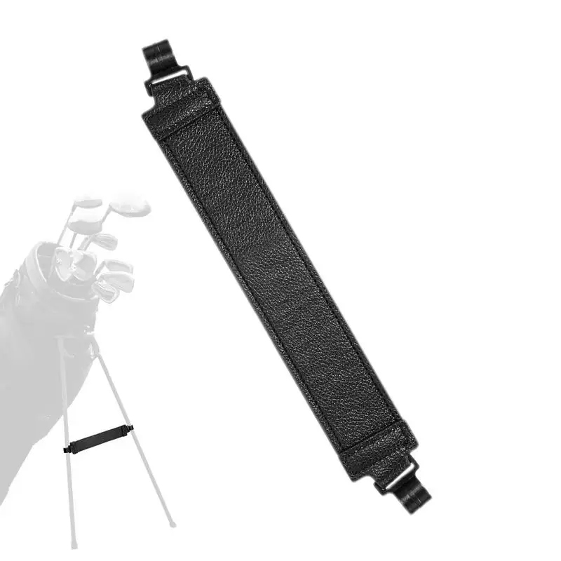 תיק גולף מעמד מצורף 1 חתיכות pu עור תיק גולף רגליים רצועה גולף מעמד גולף תיק רגל רצועה גולף מועדון אביזרים תיק