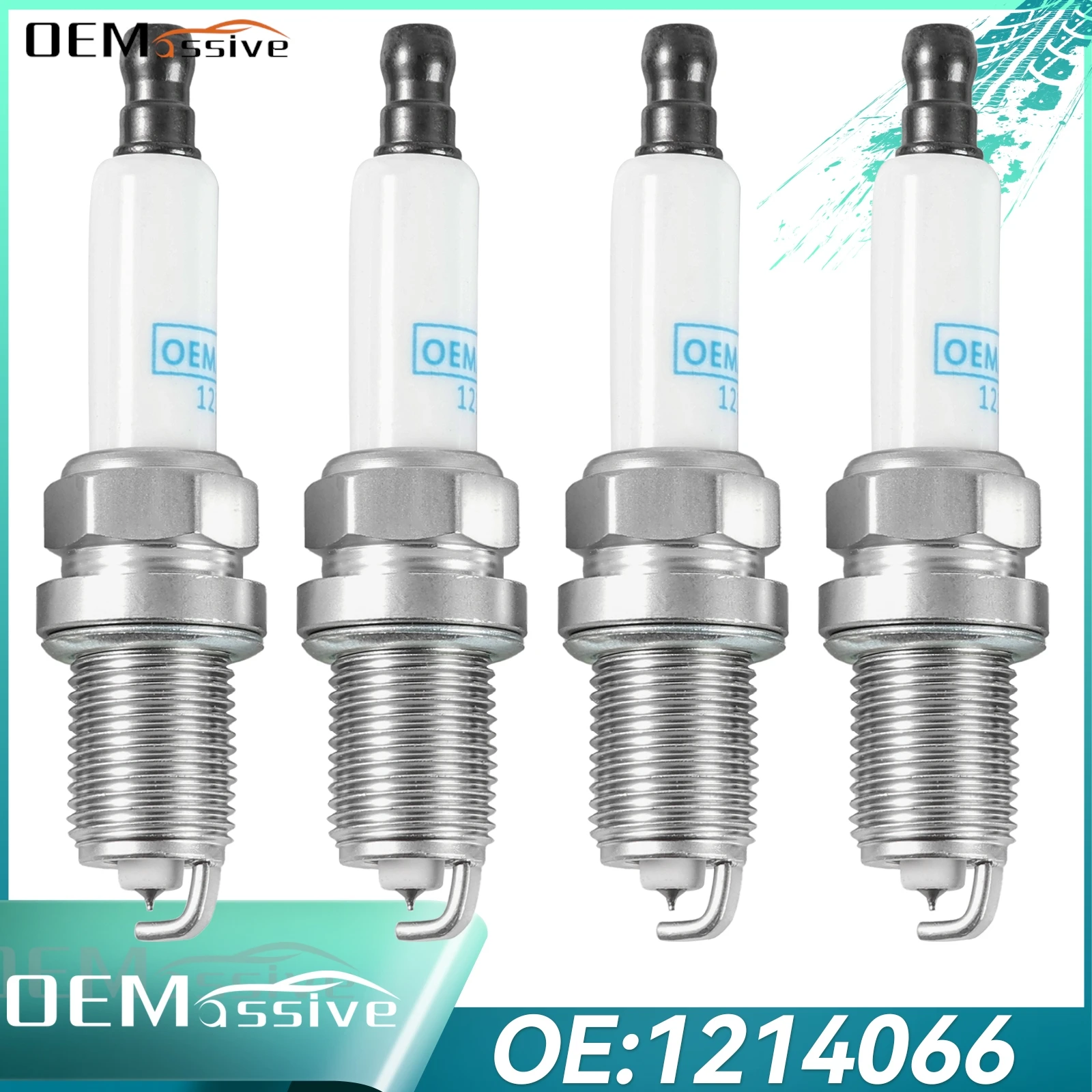 4шт OEMASSIVE 55576026   Иридиевые свечи зажигания (1,4 л L4) для Buick Encore 2013-2021 Chevy Cruze 2011-2015 Sonic 2012-2020 Trax 13-21
