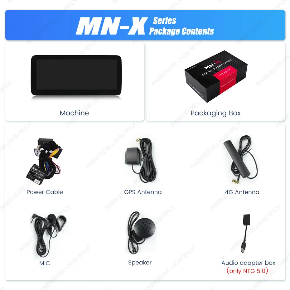 MEKEDE Android-System Multimedia-Player CarPlay Auto für Benz A-Klasse W176 GLA X156 CLA C117 G-Klasse W461 W463 DSP GPS Autoradio – Detail 4