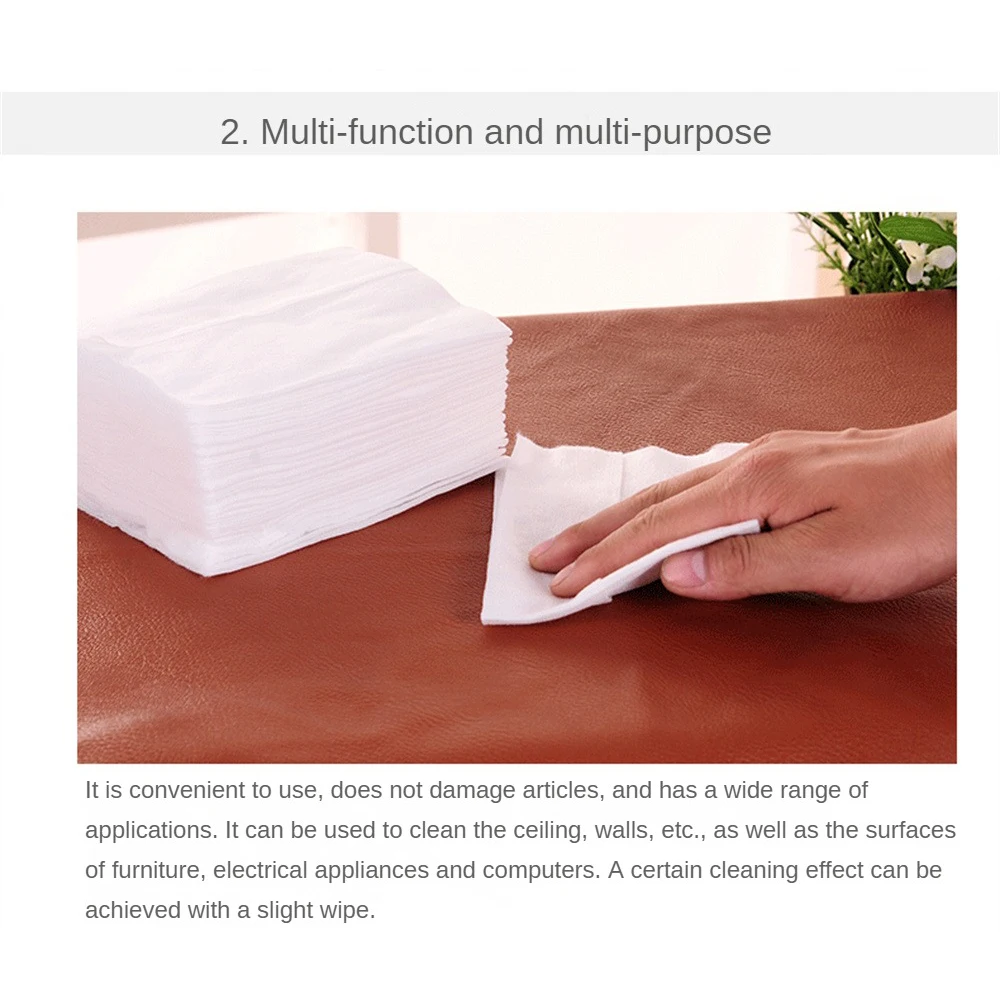 Home Furnishing Waste Cleaning Towel, Viajar Color Tissue, Big Yellow Toalha de limpeza, Remove Static Electricity