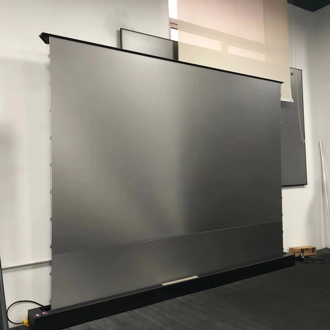 จอฉายภาพแบบเฟรสเนล ALR ขนาด 150 นิ้ว แบบมอเตอร์ขึ้นลงได้