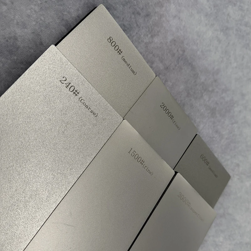 Picture 4: 3PCS Thick Anti-slip Base Large Diamond Whetstone Outdoor Portable Sharpening Stone Household Diamond Sharpener Board Hot Set