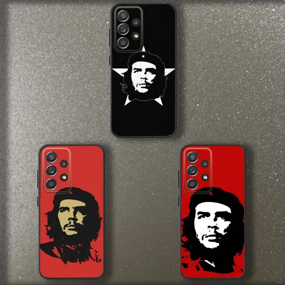 

The Che G-Guevaras Phone Case For Samsung S 25,24,23,22,30,21,10,9,Ultra,Plus,Lite,FE,4,5 G Soft Black Case