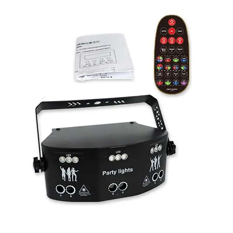 

DMX DJ Disco Lighting Voice Controller Music Party Lights Effect for Bedroom Home