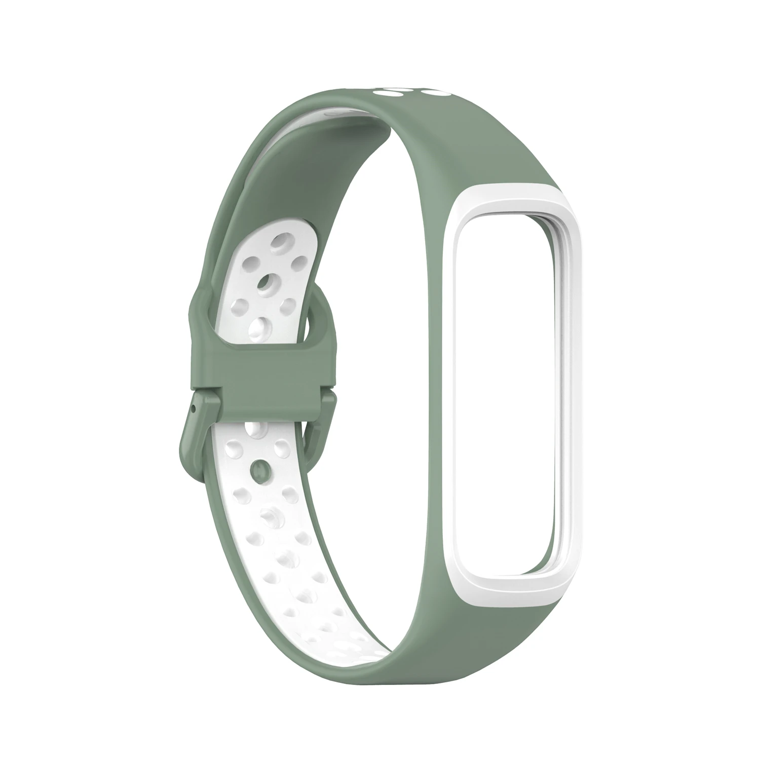 

Мягкий двухцветный браслет, сменный силиконовый ремешок для Galaxy Fit 2 SM-R220