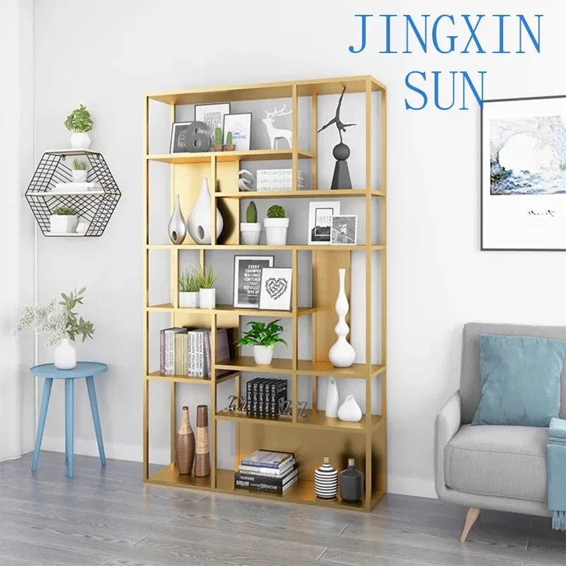 Storage Locker Metal Industrial Ladder Cube Industrial Bookcase Modern Bibliotheque Estanteria Habitacion Minimalist Furniture