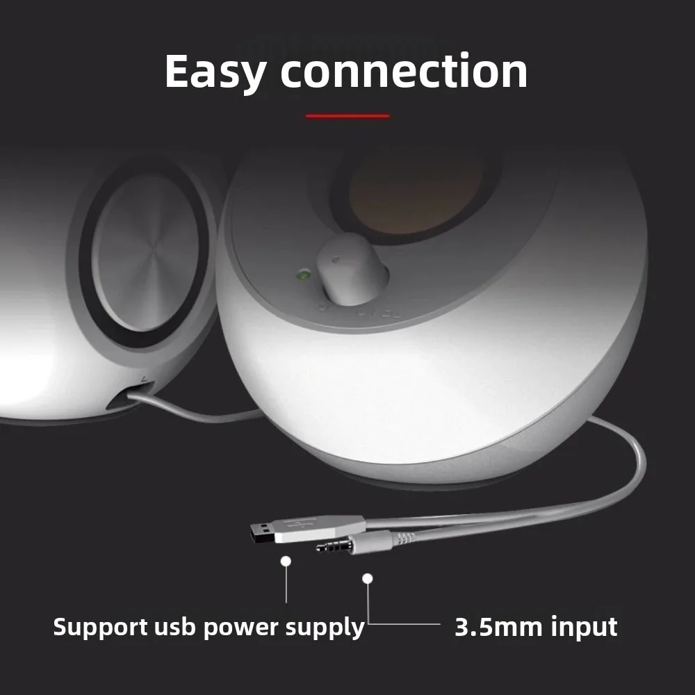 Creative Pebble Plus 2.0 haut-parleur Usb filaire Mini haut-parleur 3d Surround pour ordinateur de bureau Gamer multi-média accessoire cadeaux Creative Pebble Plus 2.0 haut-parleur Usb filaire Mini haut-parleur 3d Surround pour ordinateur de bureau Gamer multi-média accessoire cadeaux