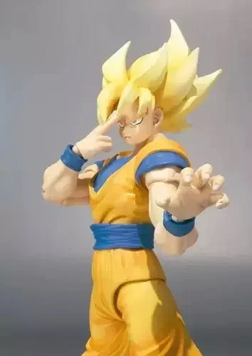 

Original Bandai Shf Sh Figuarts Dragon Ball Super Saiyan Son Gokou Goku 1.0 Action Figures Anime Model Toys Figura