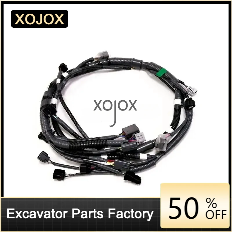 

XOJOX For excavator wiring harness Hitachi ZX200-3 air conditioner control panel wiring harness high quality