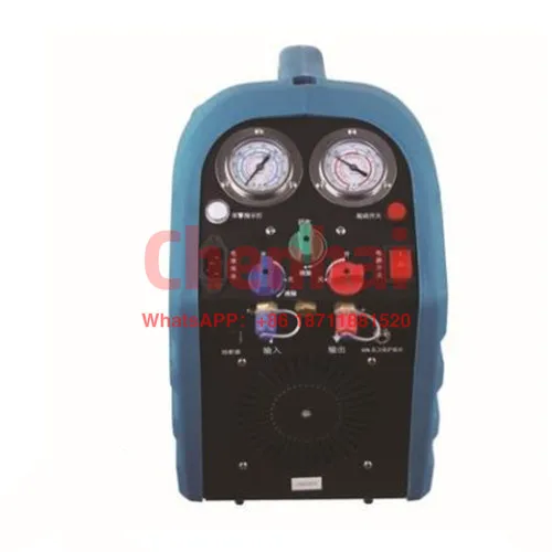 high quality ac freon refrigerant gas filling recovery machine with oil separator